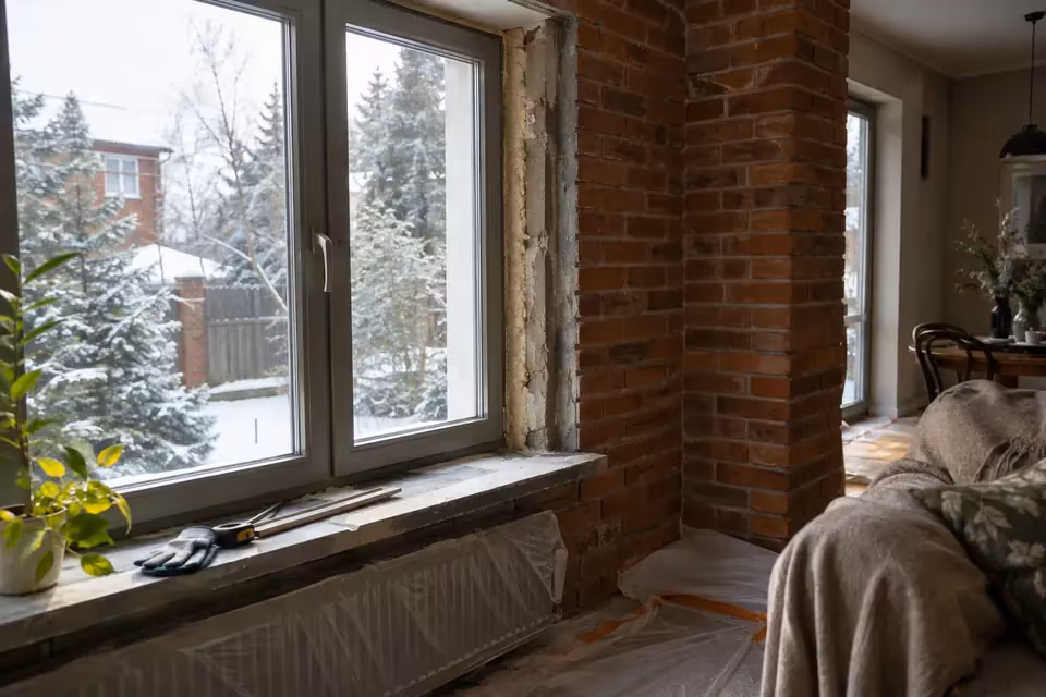 Примыкание нового окна